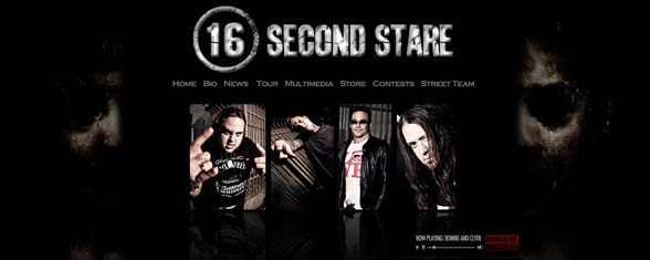 16 Second Stare Website Design
