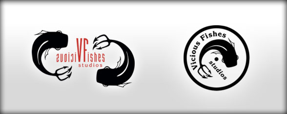 Vicious Fishes Logo Design
